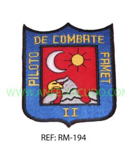 Parches De Piloto De Combate Famet II RM-194