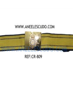 Cinturon De Gala De Polcia Nacional CR-809