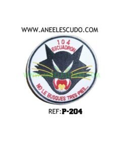 Parches De 104 Escuadrón P-204