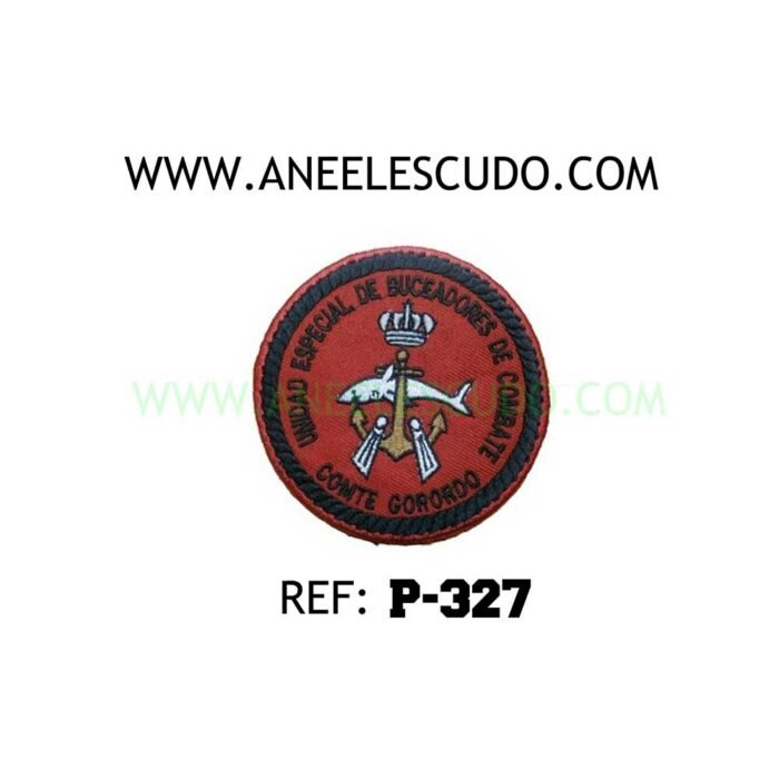 Parches De Buceador Combate P-327