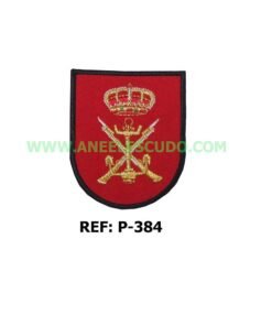 Parches De Infanteria De Marina Rojo P-384