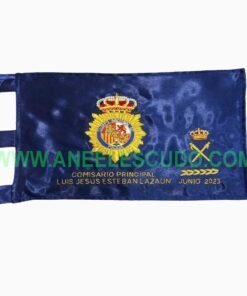 Bandera De Policia Nacional BM-0543