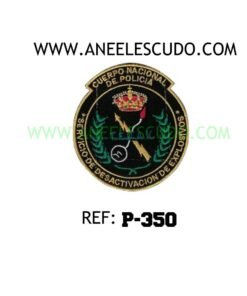 Parches De Cuerpo Nacional De Policia P-350