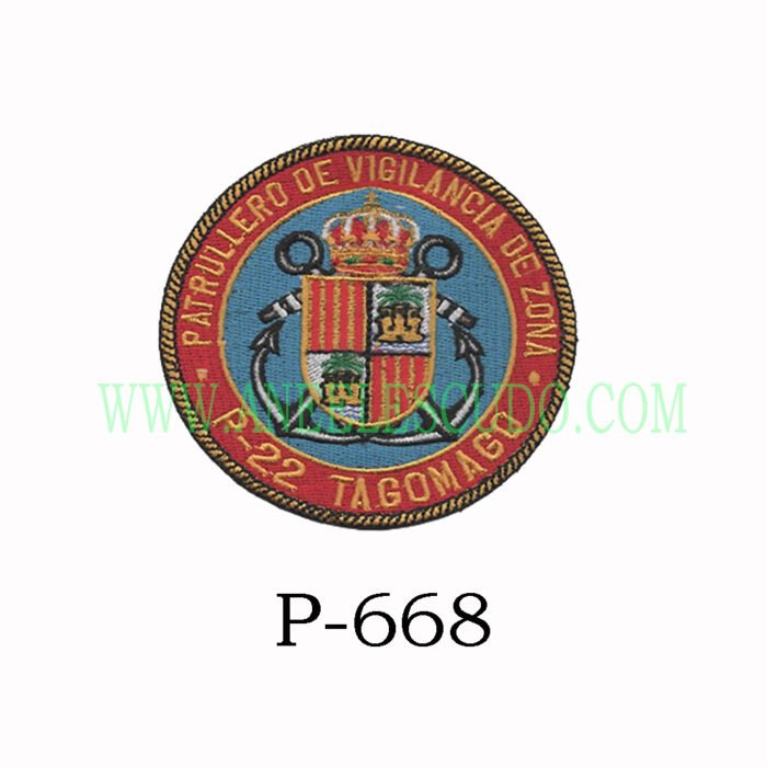 Parches De Armada Española P-668