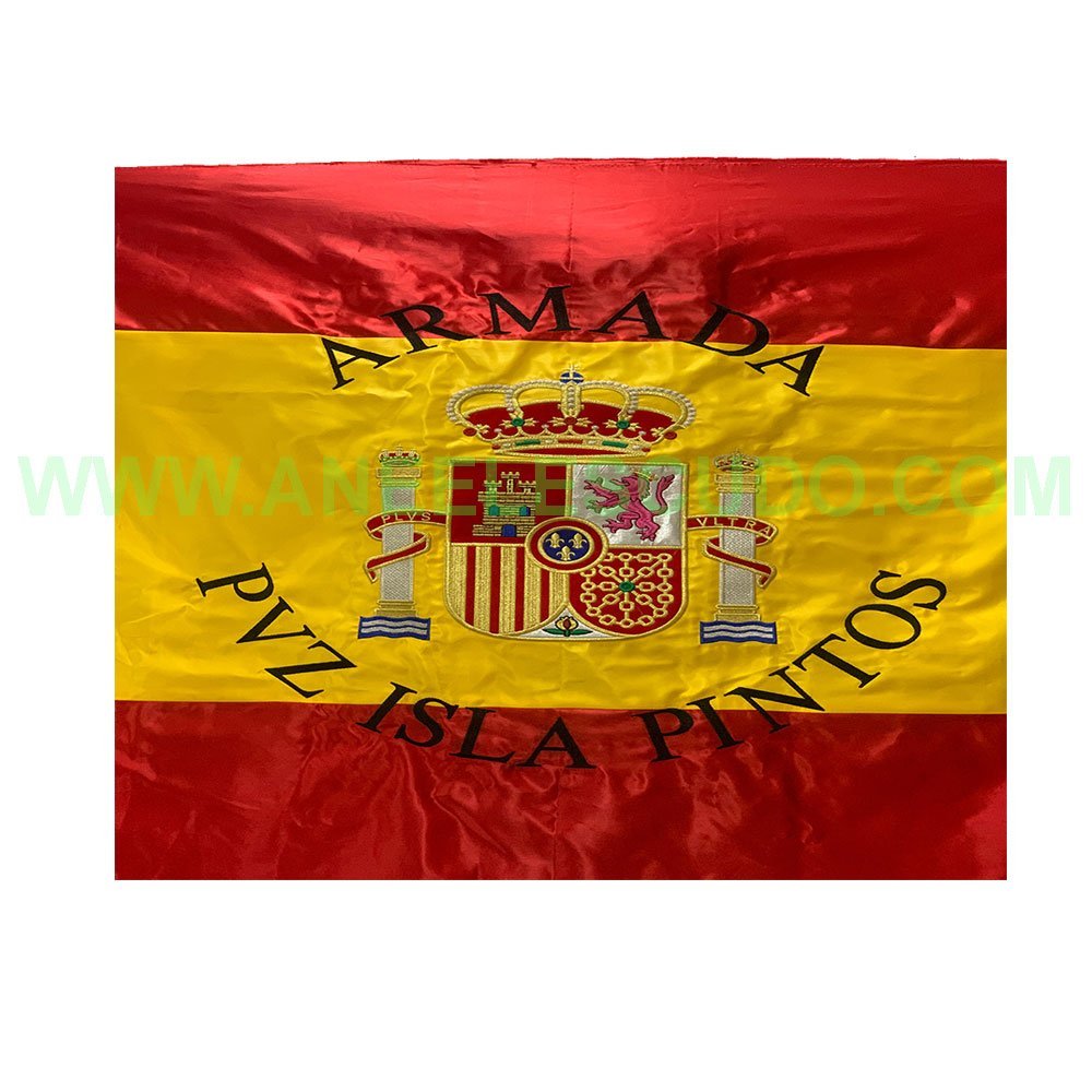 Bandera De España Bordado A Maquina 911118