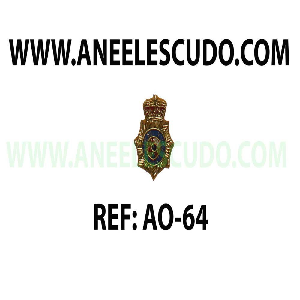 Escudo De Cuerpo Nacional De Policica AO-64