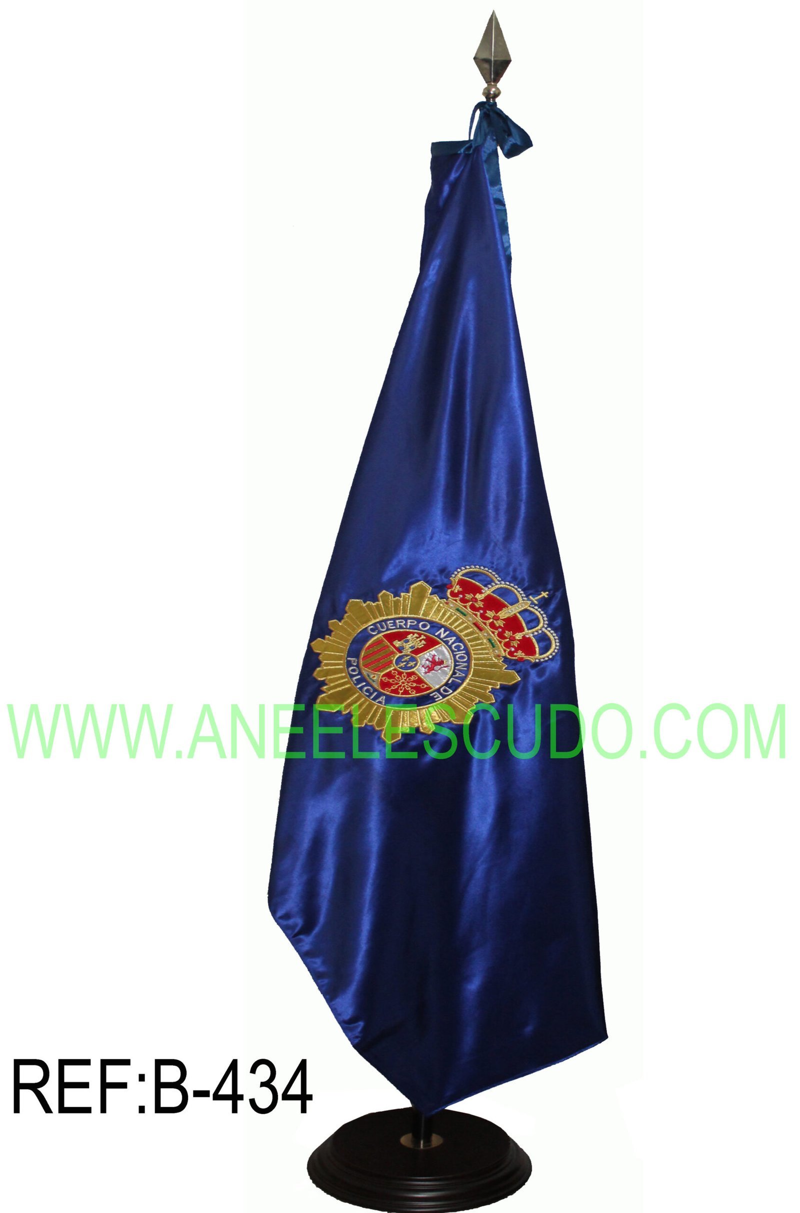 Bandera De Policia Nacional B-434(1)