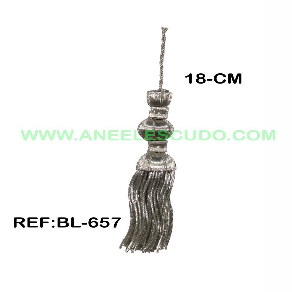 Borla Plateada BL-657