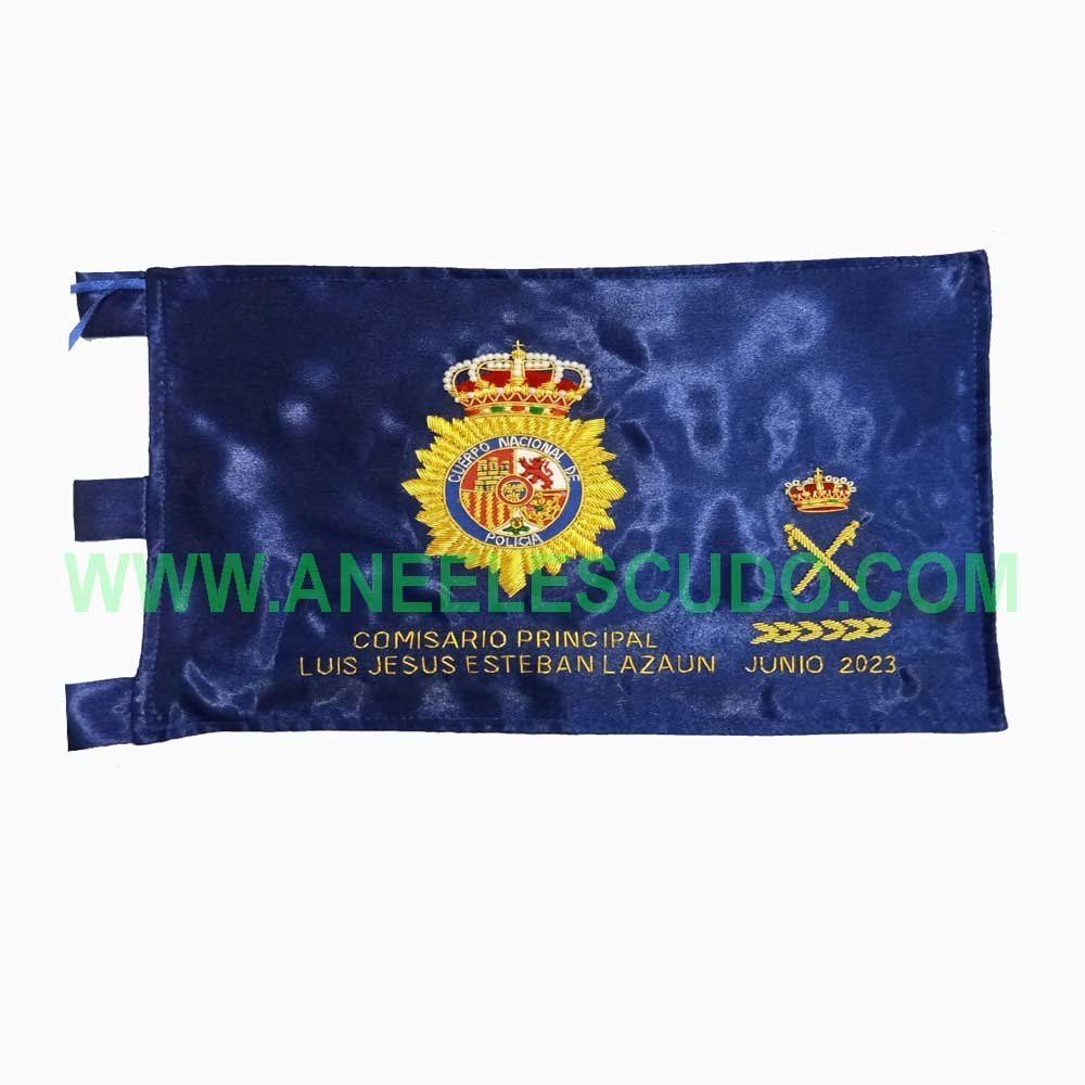 Bandera De Policia Nacional BM-0543
