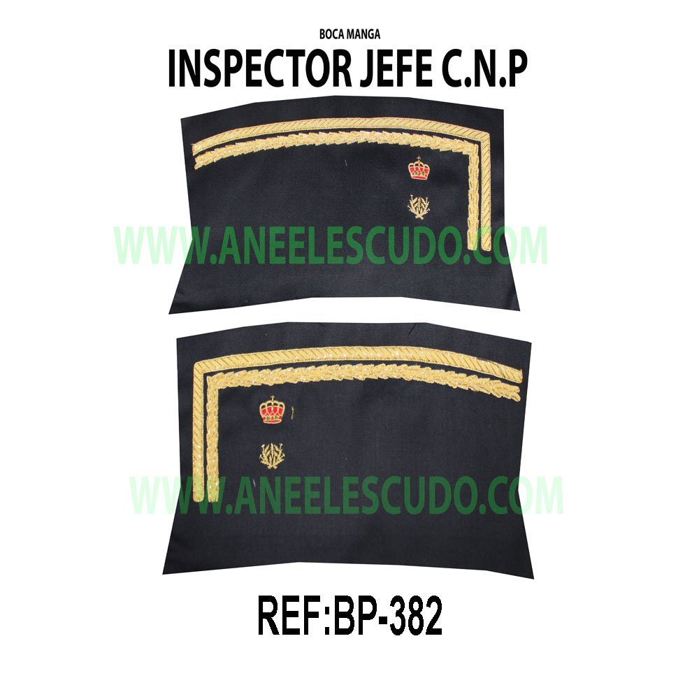 Boca Manga INSPECTOR JEFE C.N.P BP-382