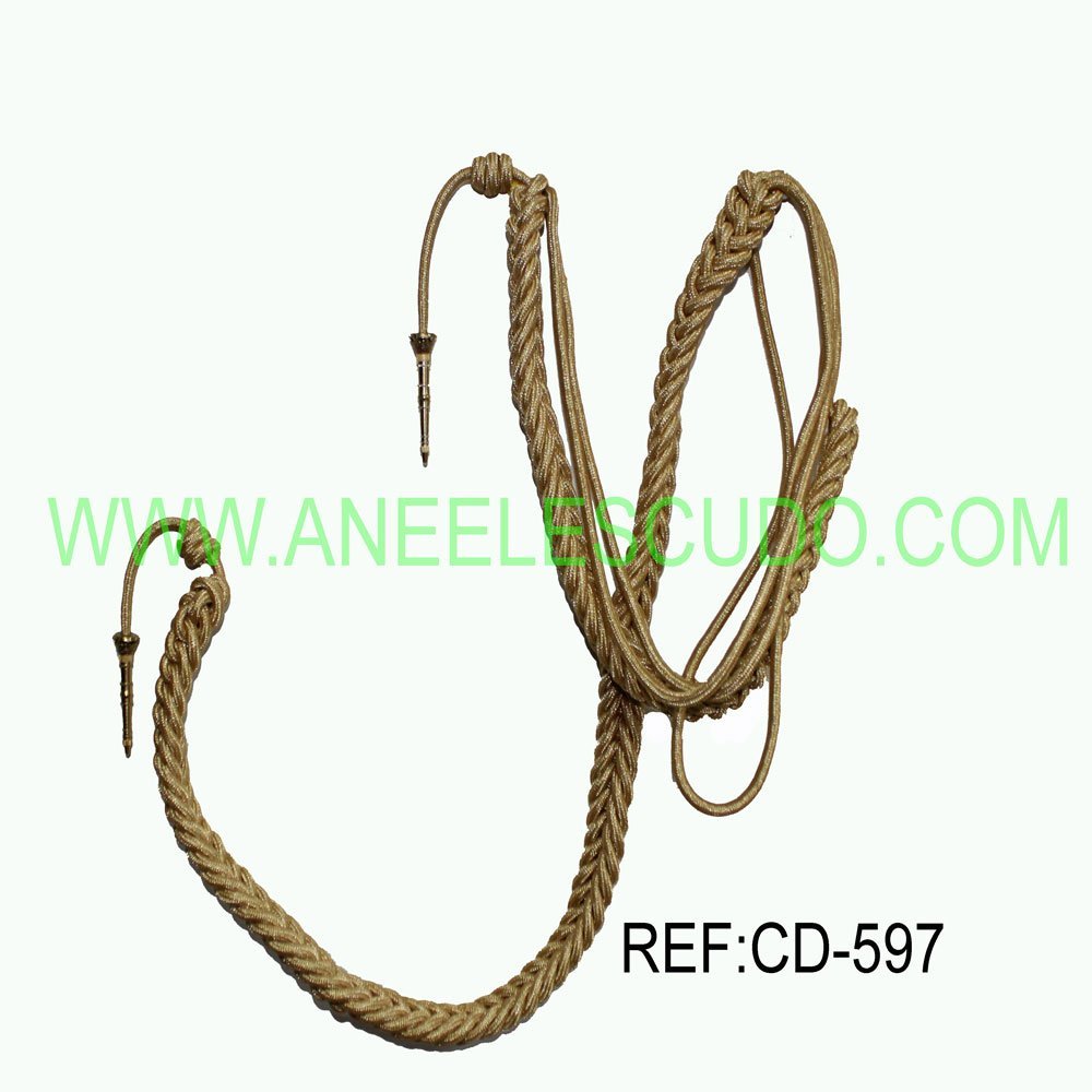 Cordones Dorado Grande CD-597
