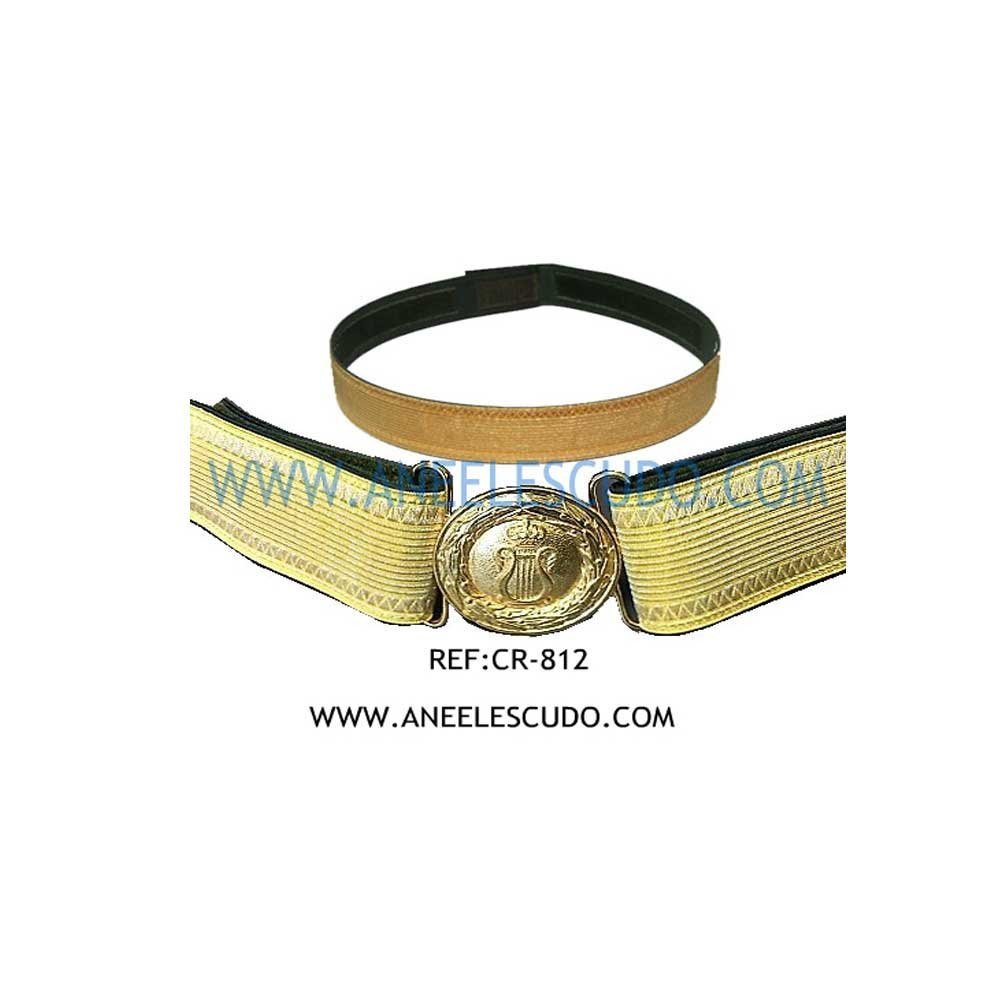 Cinturon De Cuerpos Comunes Con Hebilla De Lira CR-812