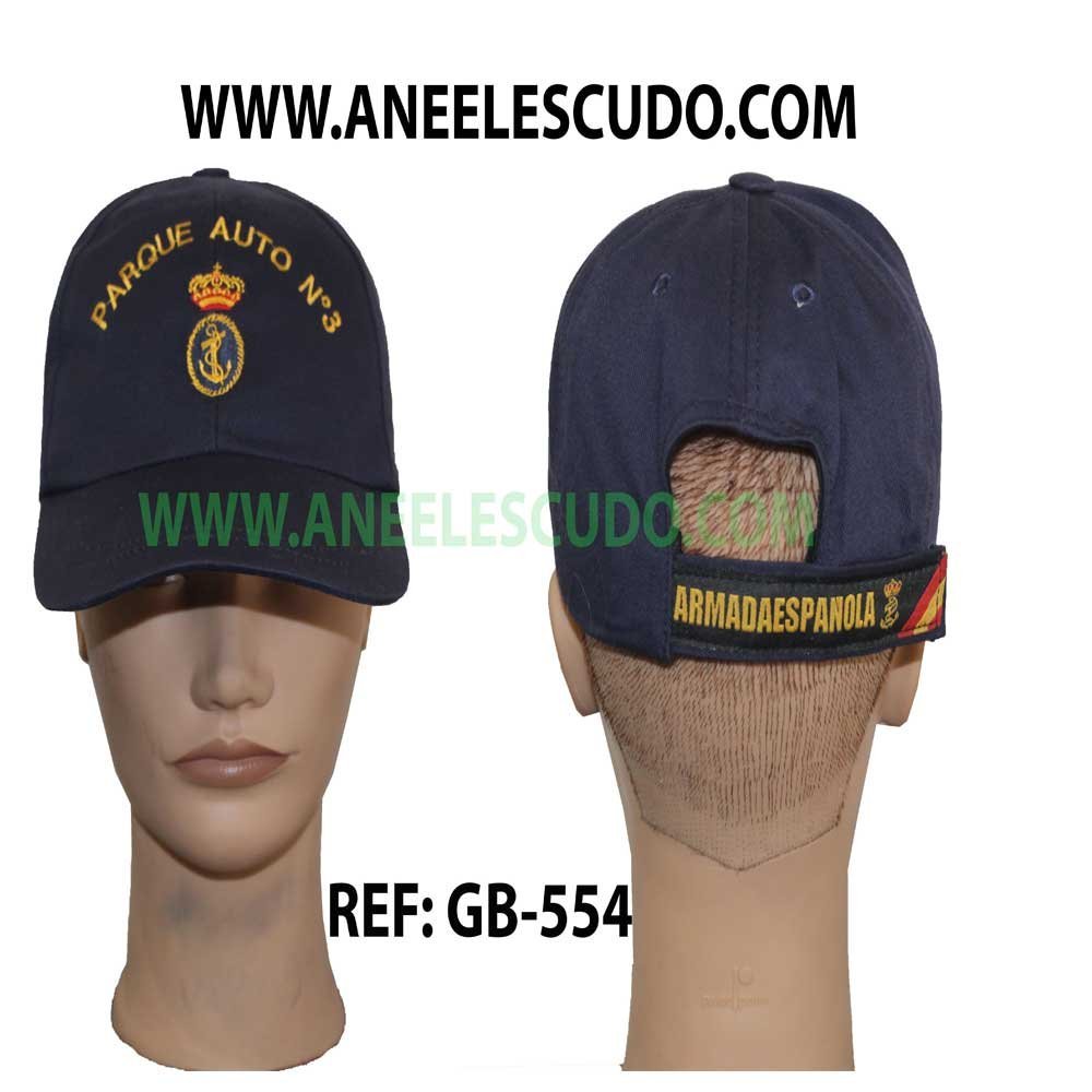 Gorra Parque Auto nº3 GB-554