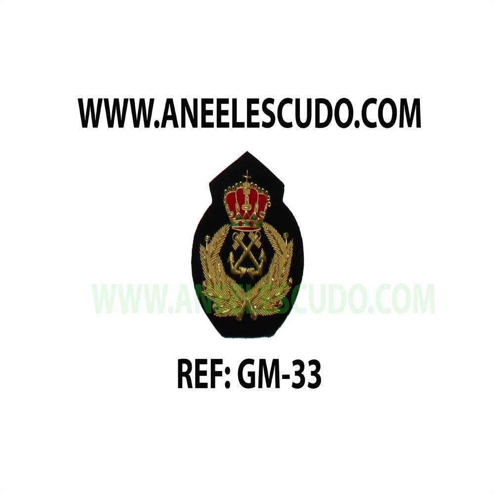 Escudo De Capitan De Yate GM-33