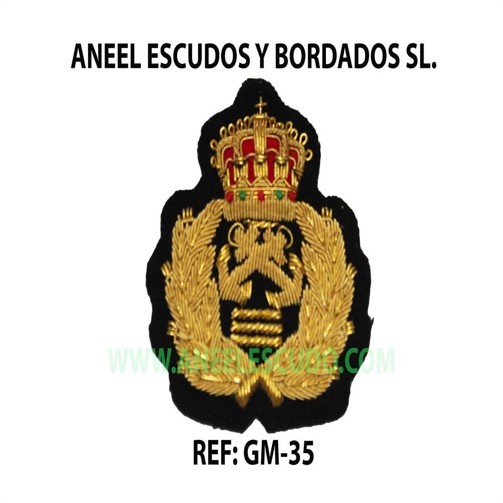 Escudo De Capitan De Yate GM-35