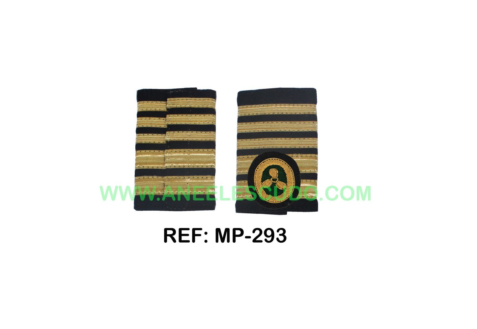 Manguitos De Capitan De Maquina MP-293