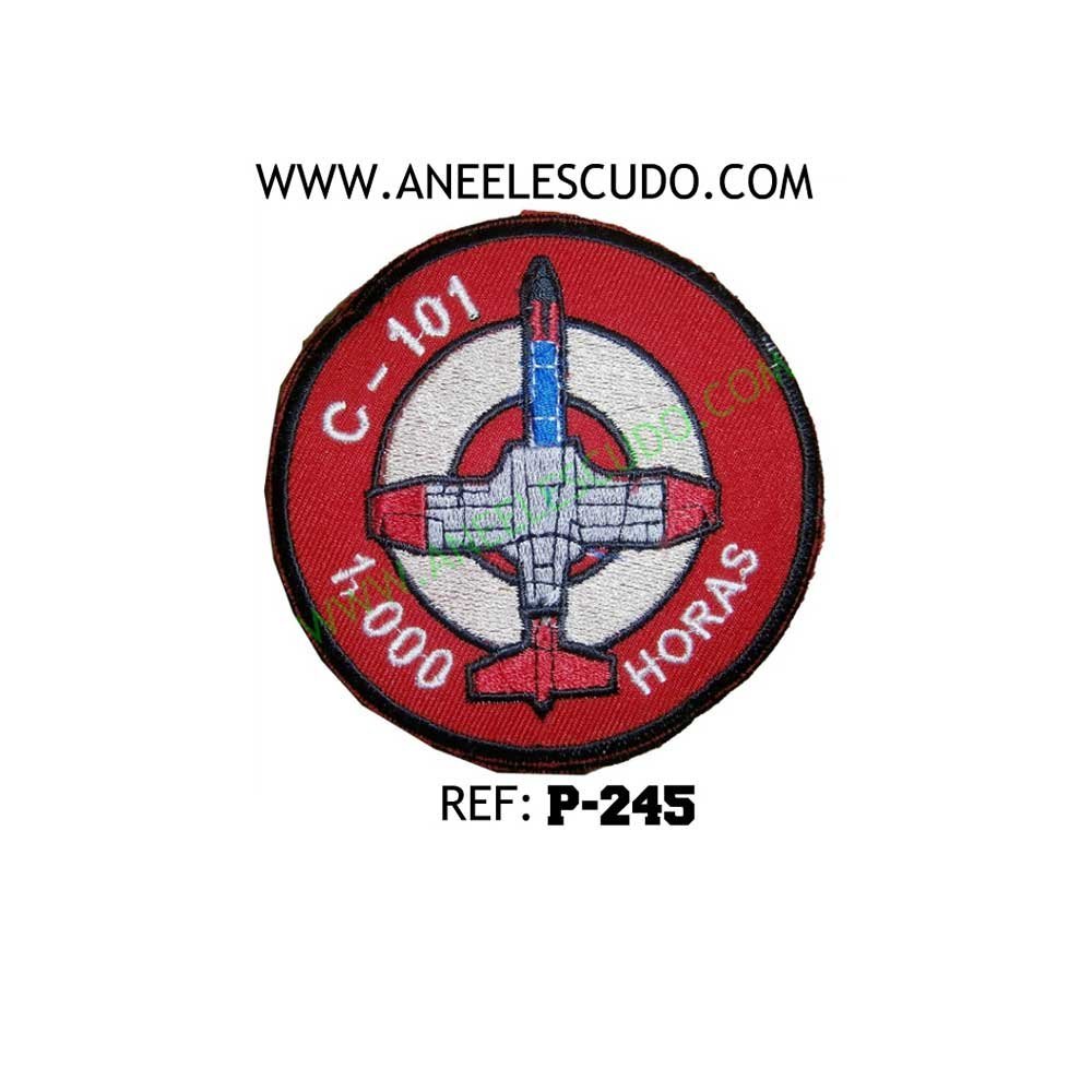 Parches De Aviación 1000 Horas C-101 P-245