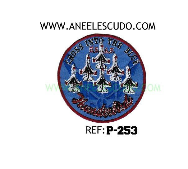 Parches De Thunder Birds P-253