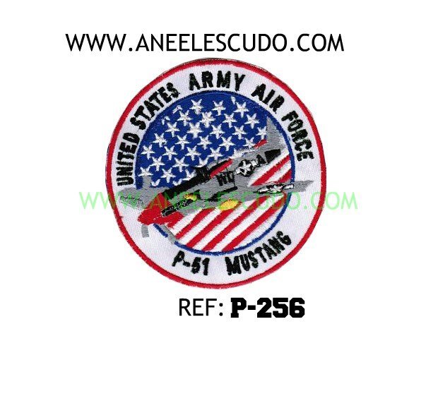 Parches De Estados Unidos Ejercito Del Aire P-256