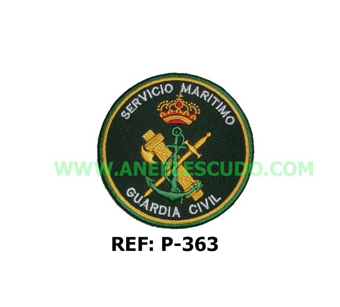 Parches De Guardia Civil Servicio Maritimo P-363