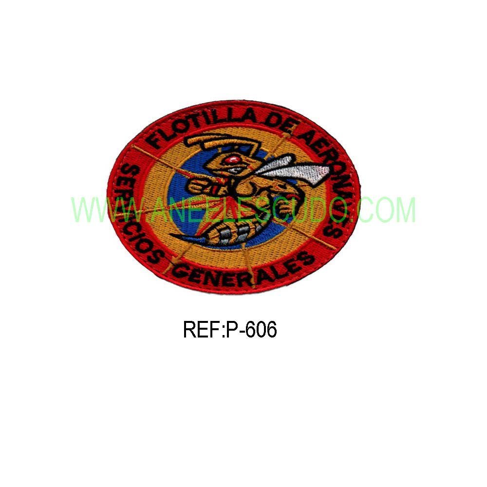 Parches De Flotilla De Aeronaves P-606