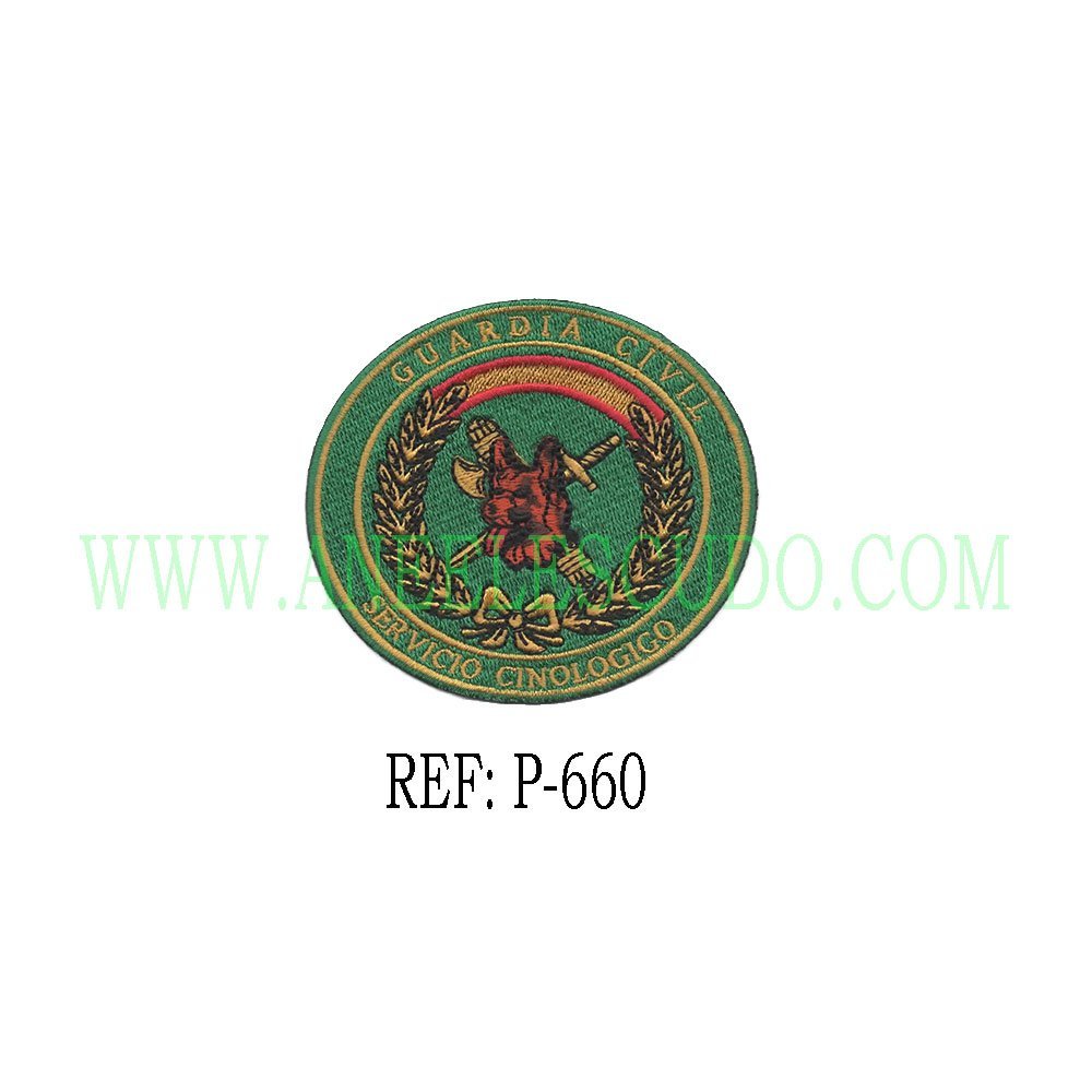 Parches De Guardia Civil Conologico P-660