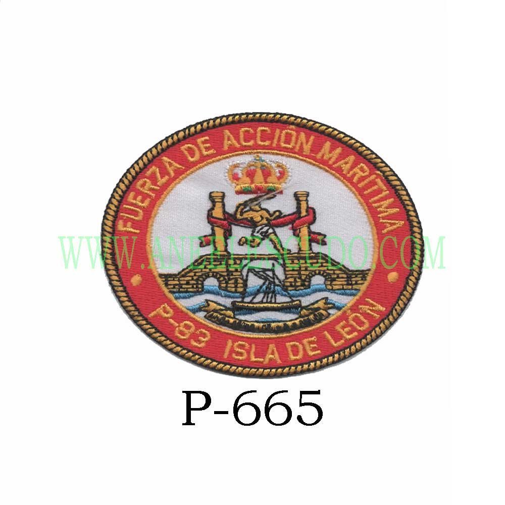Parche De Fuerza de Acción Marítima P-665