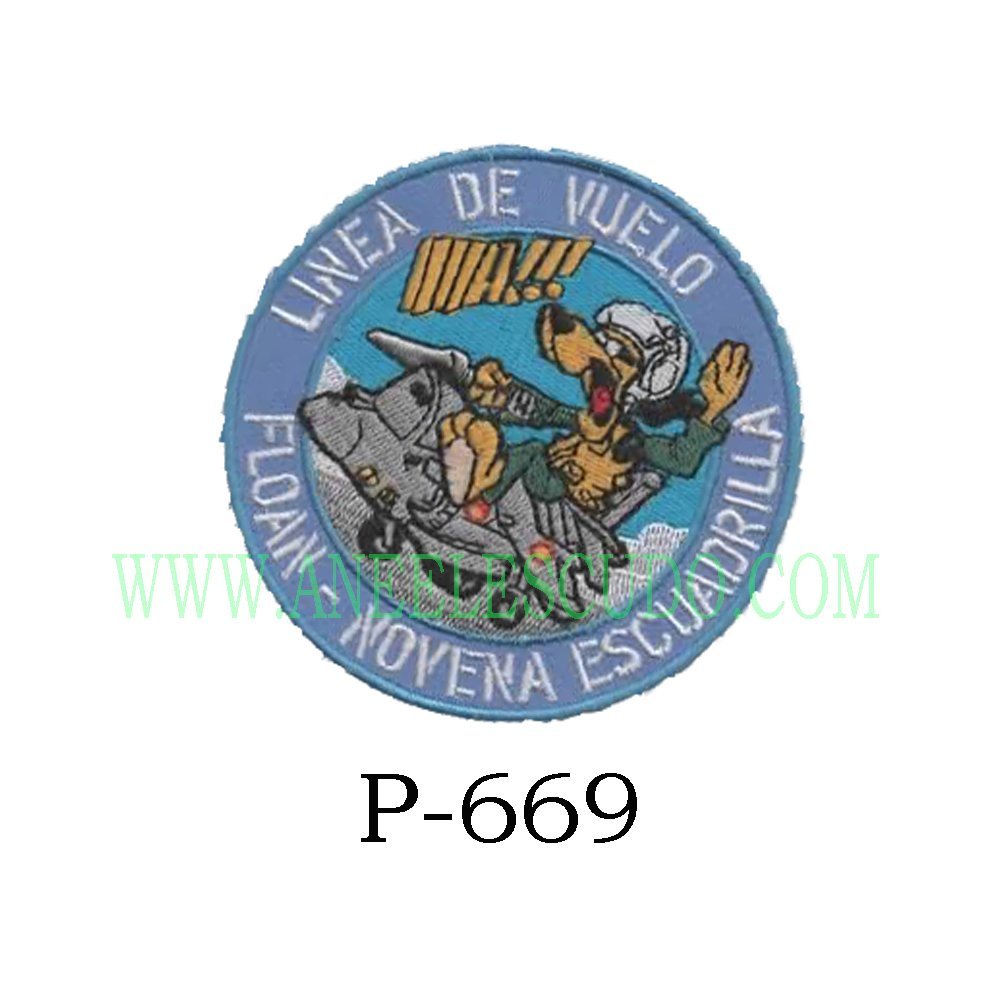 Parche De FLOAN NOVENA ESCUADRILLA- P-669