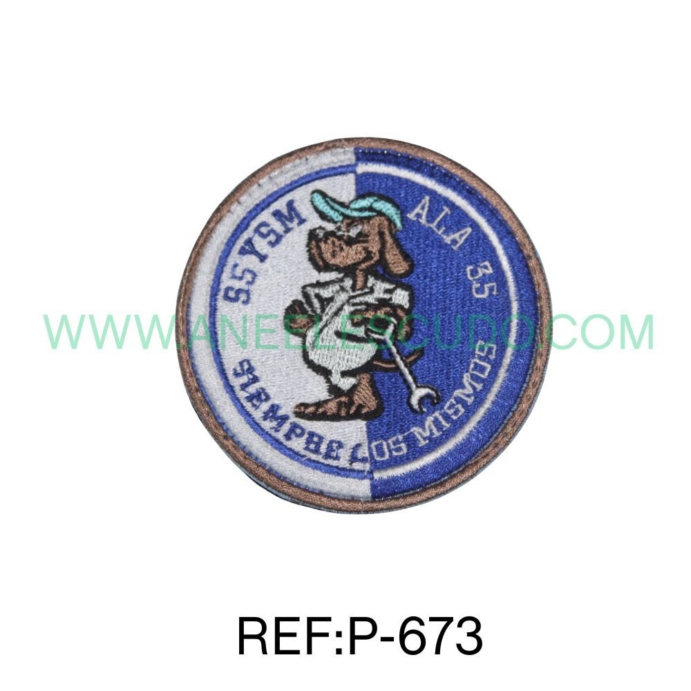 Parches Del Ejército Del Aire y Del Espacio 35 P-673