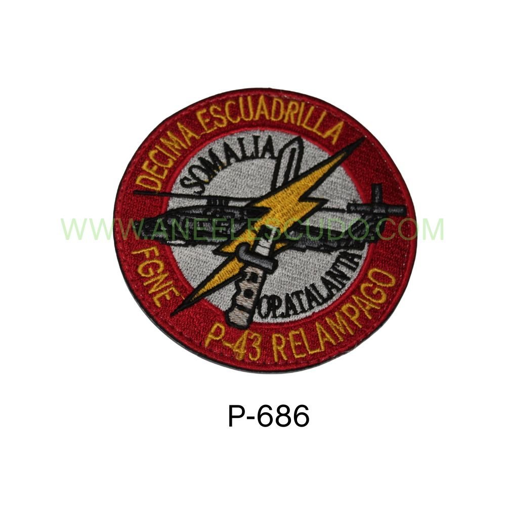 Parches De DÉCIMA ESCUADRILLA P-686