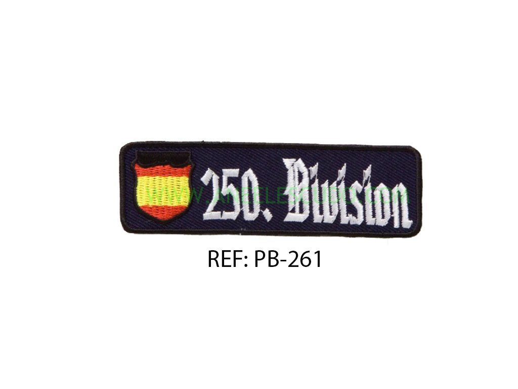 Parches De Division Azul PB-261