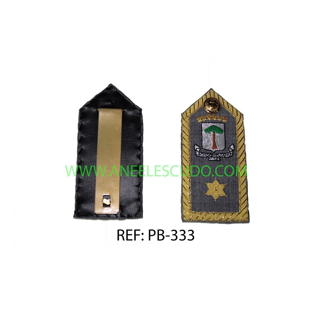 Hombrera Bordada PB-333