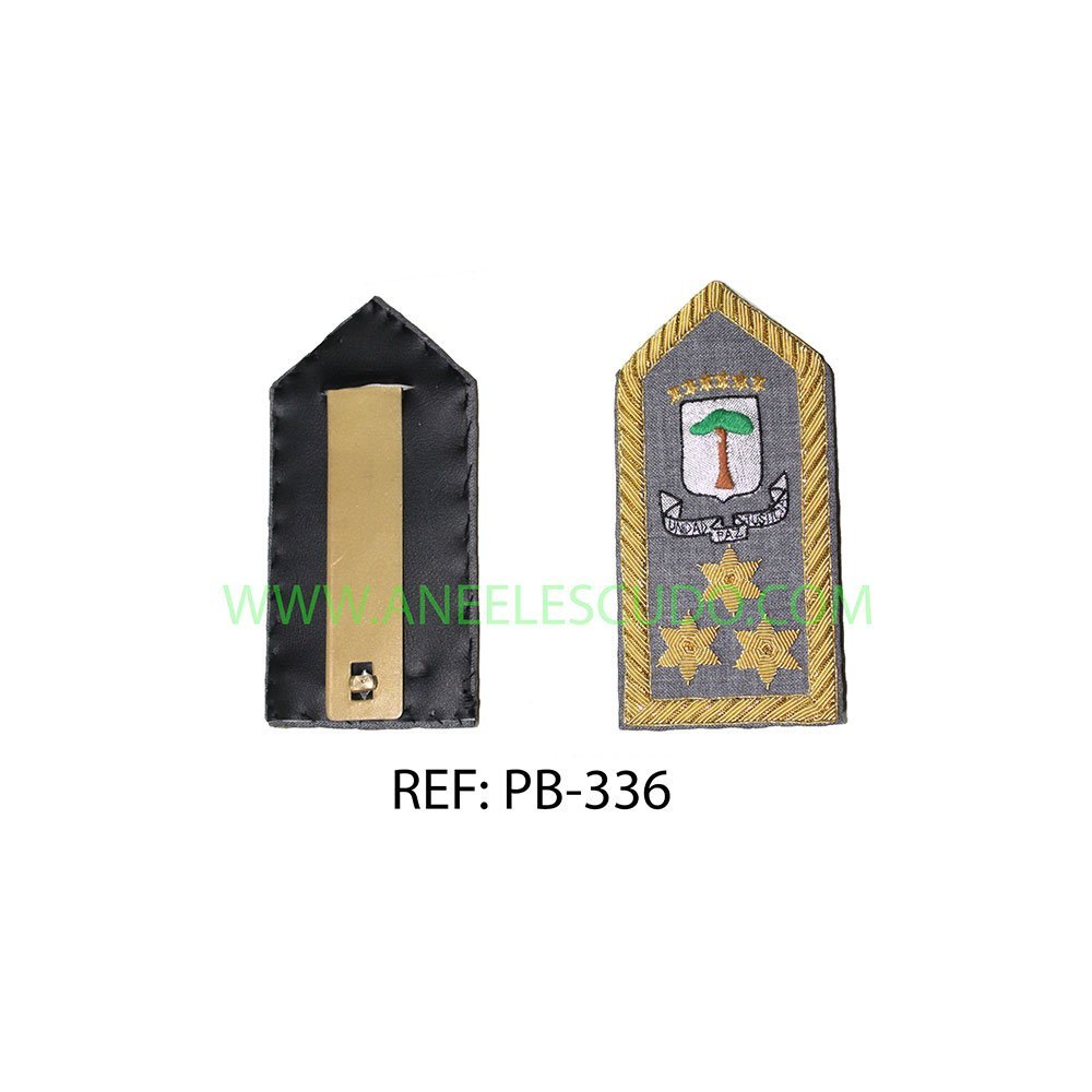 Hombrera Bordada PB-336
