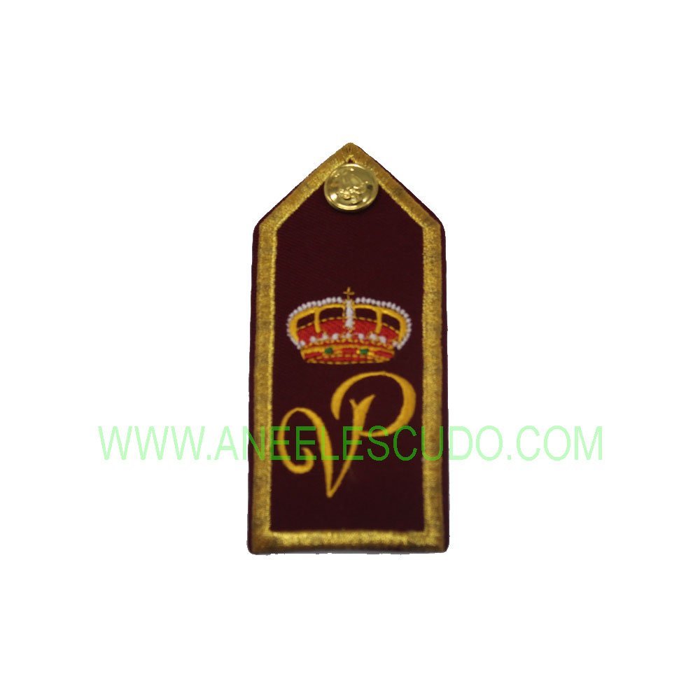 Hombrera Bordado A Maquina PM-0381