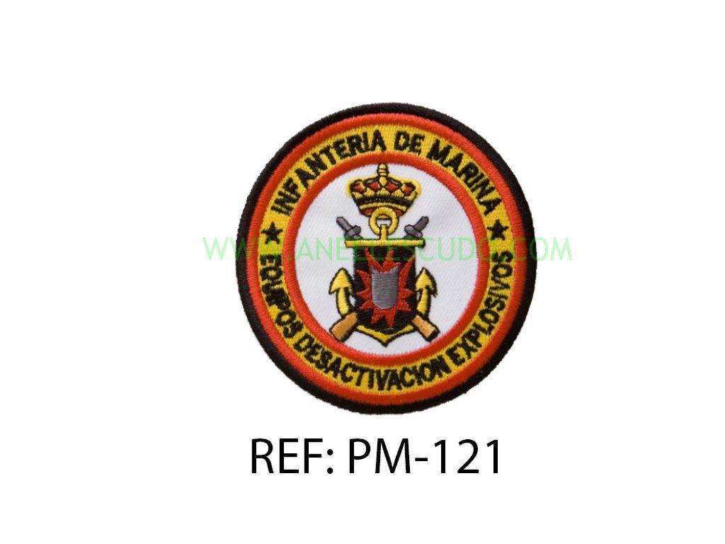 Parches De Equipos Desactivacion Explosivos PM-121