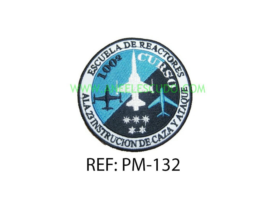 Parches De Escuela De Reactores PM-132