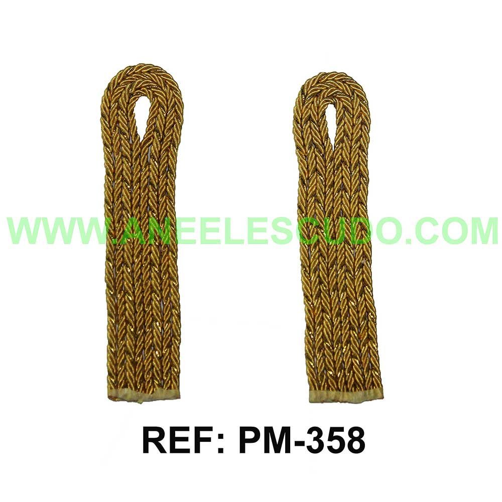 Hombreras Bordada A Mano PM-358