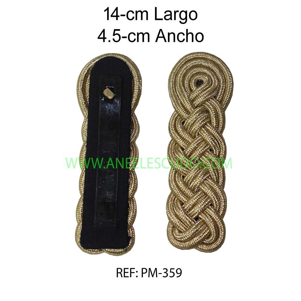 Hombreras Trenzada PM-359