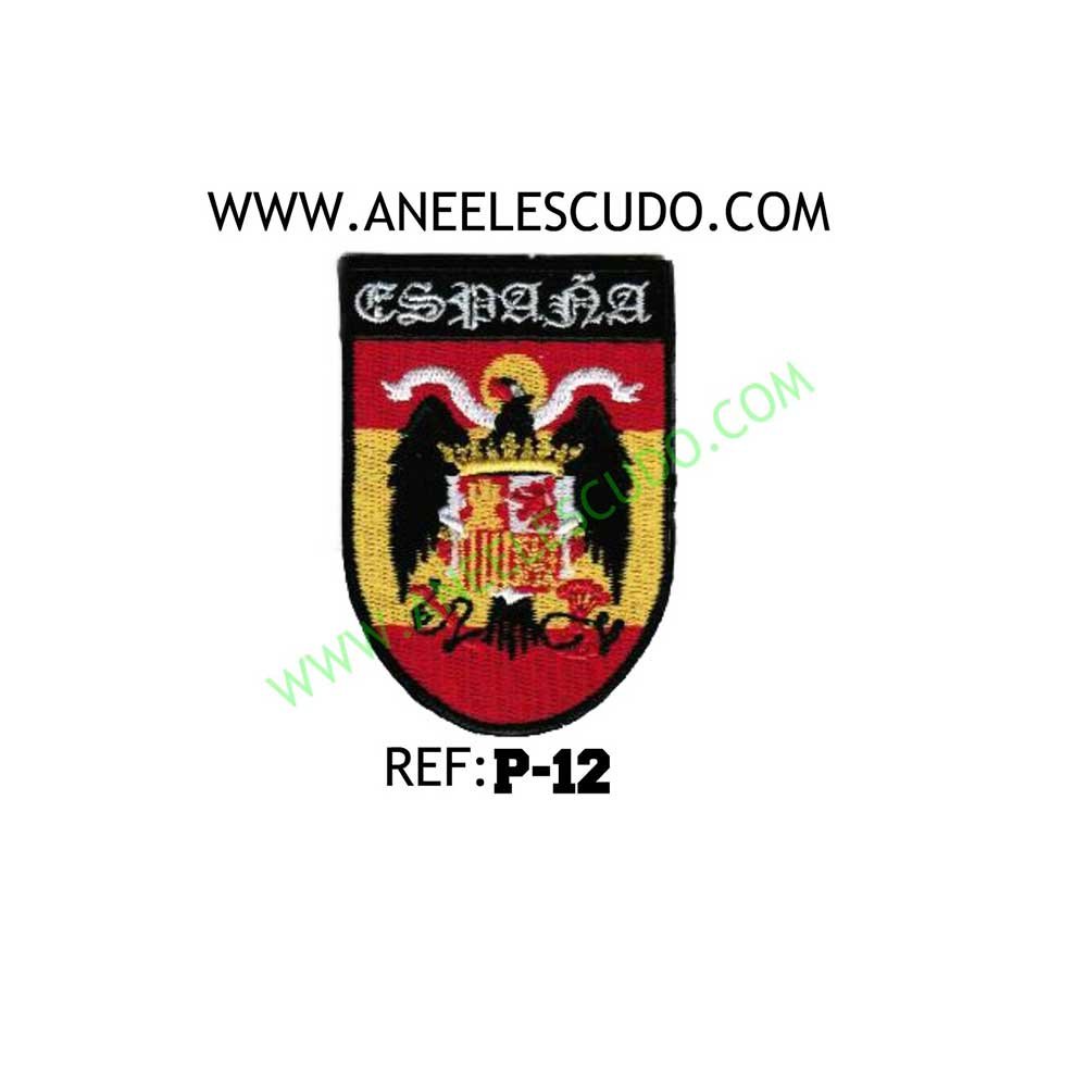 Parche Escudo España Águila P-12