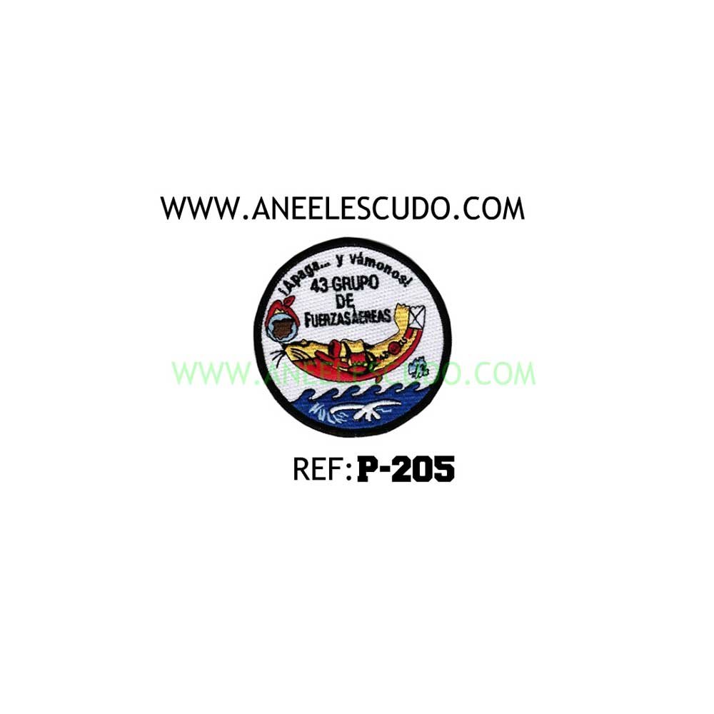 Parche Insignia Naval P-205