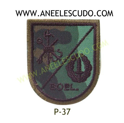 Parche Escudo Camuflaje P-37