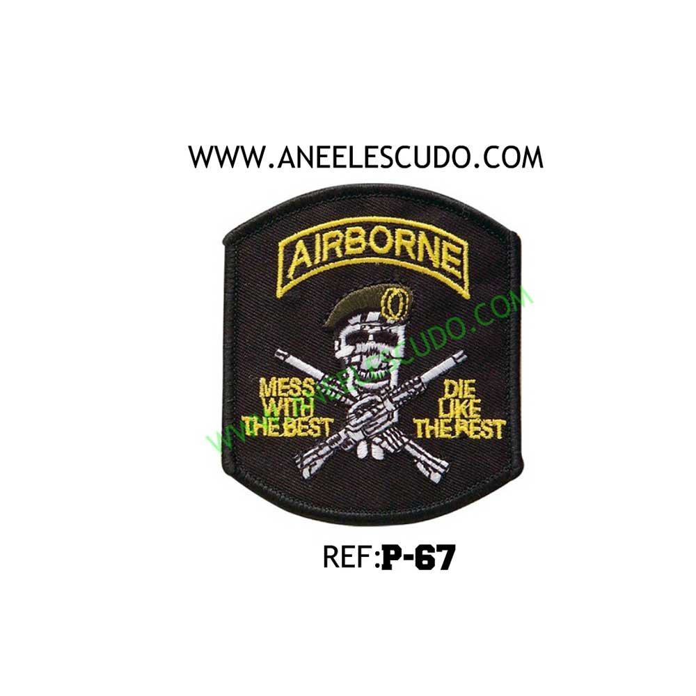 Parche Insignia Calavera P-67