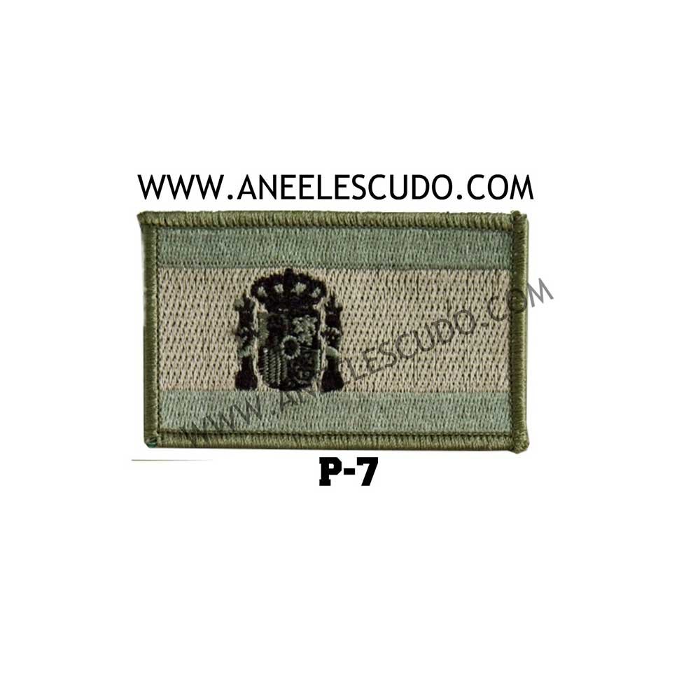 Parche Bandera España Verde P-7