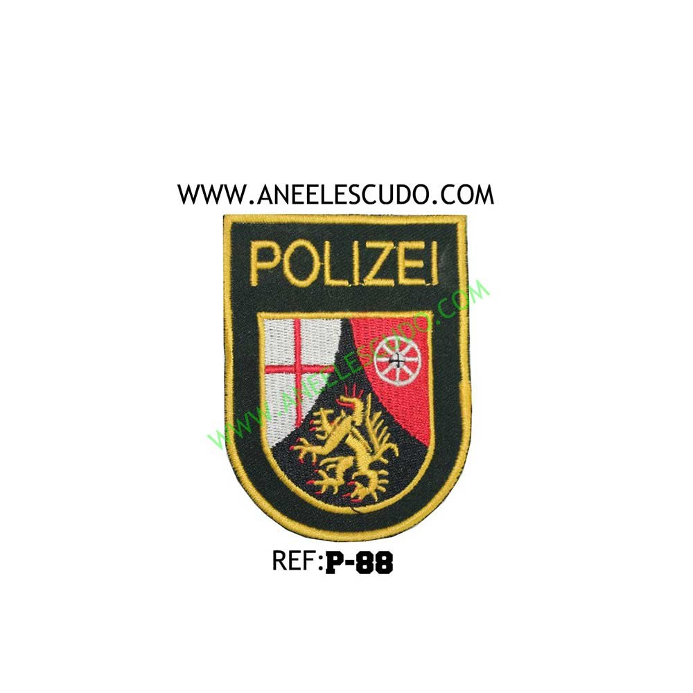 Parche Policía Alemana P-88