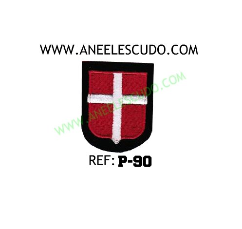 Parche Escudo Dinamarca P-90