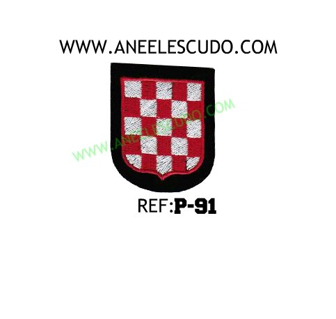 Parche Escudo Croacia P-91